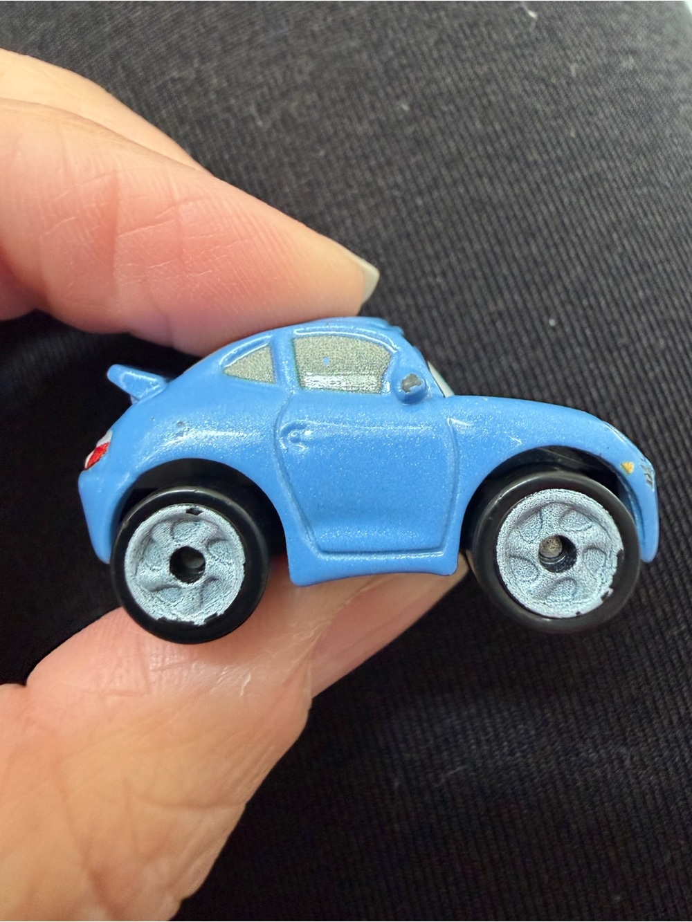 Pixar Cars blue Sally mini diecast